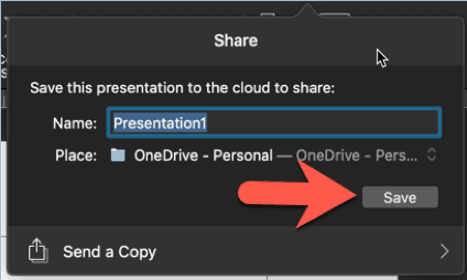 copy drag in powerpoint for mac